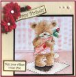 3D Precut Popcorn Bear-Romantic For Cheap