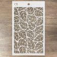 Ciao Bella Texture Stencil 5 x8  Leaves Discount