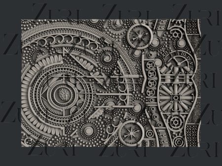 Zuri Designs Steampunk Texture Sheet Online now