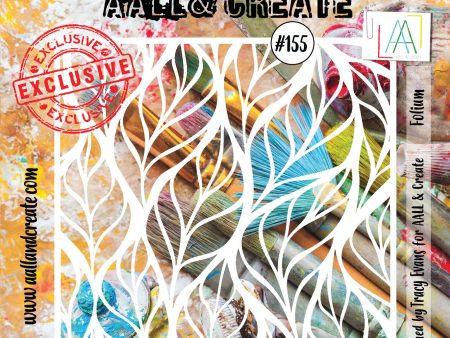 AALL and Create Stencil - 155 - Folium For Discount