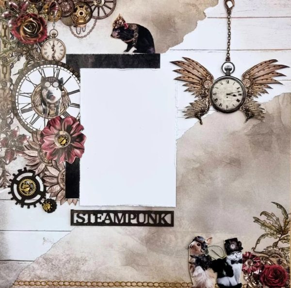 3Quarter Designs - Mini Scrapbook Collection - Furever Steampunk Discount