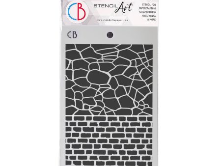 Ciao Bella Texture Stencil 5 x8  Wall Structure Cheap