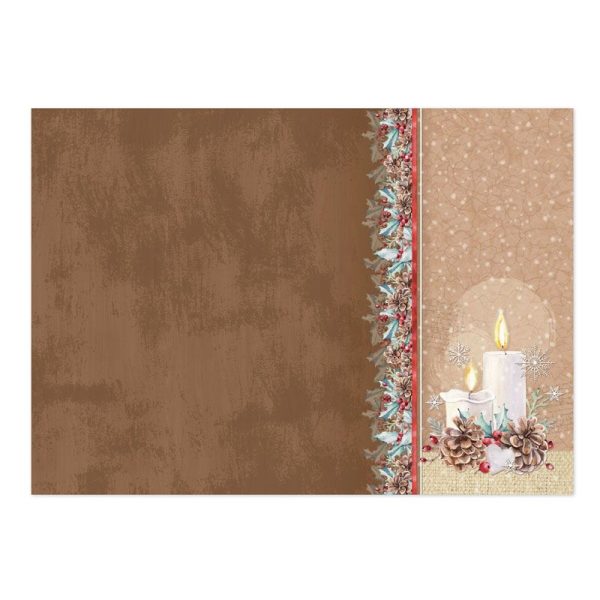 Christmas by Candlelight Luxury Topper Set Cheap