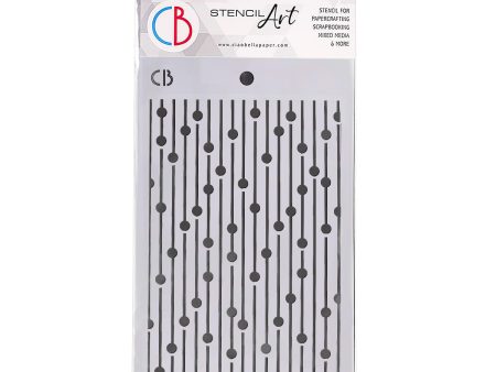 Texture Stencil 5 x8  Bead Curtain For Discount