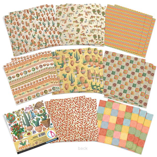 Ciao Bella Sonora Fussy Cut Pad 6 x6  24 Pkg For Discount