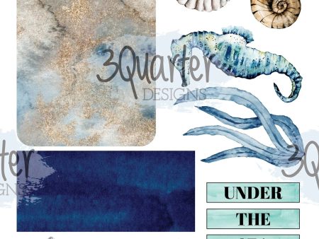 3Quarter Designs - Ocean Lovers - Mini Project Sheet Online now