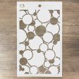 Texture Stencil 5 x8  Bubbles Online