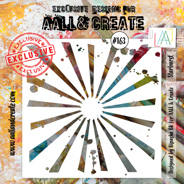 AALL and Create Stencil - 163 - Starburst Online Hot Sale