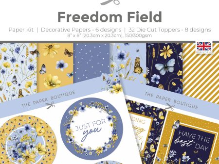 The Paper Boutique Freedom Field Paper Kit Online Sale