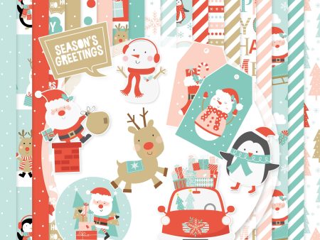 CCL DIY Block Santa Stop Here Essentials 297x210x9mm 32 SH nr.35 Online Hot Sale