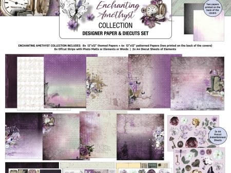 3Quarter Designs - Enchanted Amethyst - Scrapbook Collection Hot on Sale