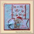 3D Embossing Folder Square - Ho Ho Supply