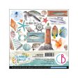 Ciao Bella Summer Breeze Fussy Cut Pad 6 x6  24 Pkg on Sale