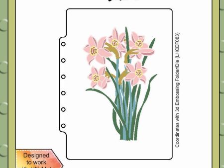 5x7 Narcissus Layering Stencils Online