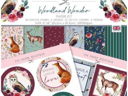 The Paper Boutique Woodland Wonder Paper Kit Hot on Sale