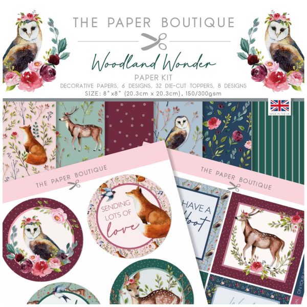 The Paper Boutique Woodland Wonder Paper Kit Hot on Sale