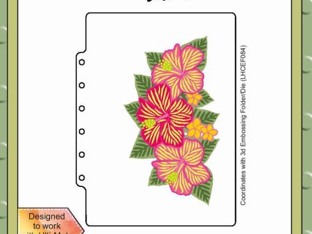 5x7 Tropical Flowers Layering Stencils Online