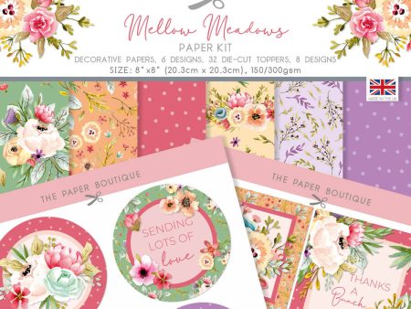 The Paper Boutique Mellow Meadows Paper Kit Cheap