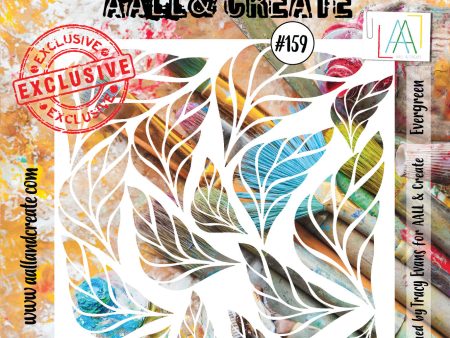 AALL and Create Stencil - 159 - Evergreen For Sale