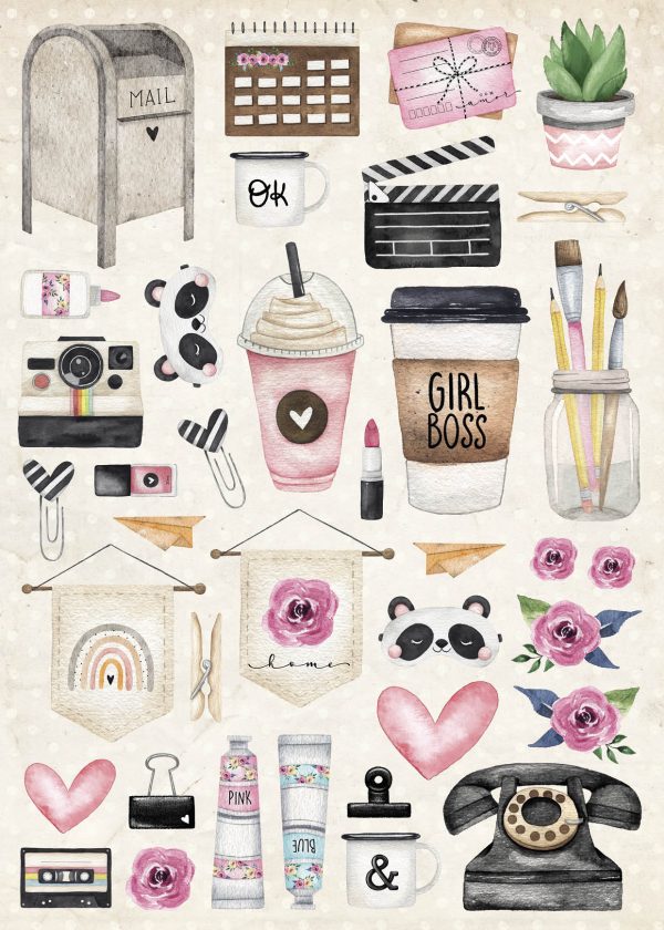 SL DIY Block Love To Create Essentials 294x210xmm 1 PC nr.16 on Sale