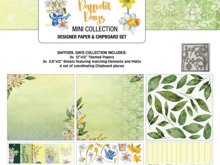 3Quarter Designs - Mini Scrapbook Collection - Daffodil Days Online now