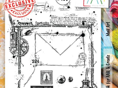 AALL and Create Stamp Set - 159 - Mail Art on Sale