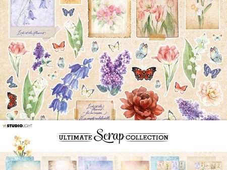 SL Paper Set Spring Grunge Ultimate Scrap Collection 304.8x304.8x1mm 12 SH nr.24 Online Hot Sale