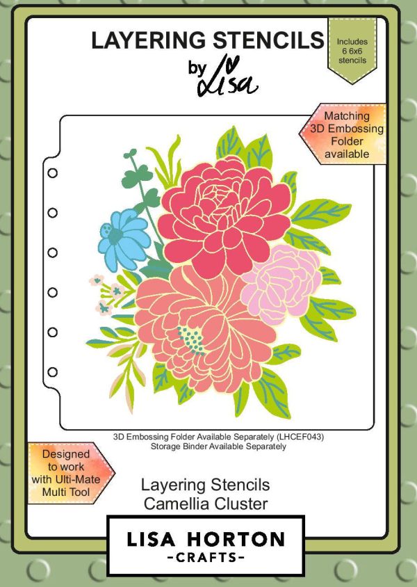 Camellia Cluster Layering Stencils on Sale