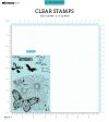 SL Clear Stamp Butterflies Grunge Collection 89x132x3mm 5 PC nr.399 Online