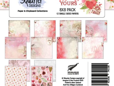 3Quarter Designs - 8  X 8  Paper Pack - Always Yours Fashion