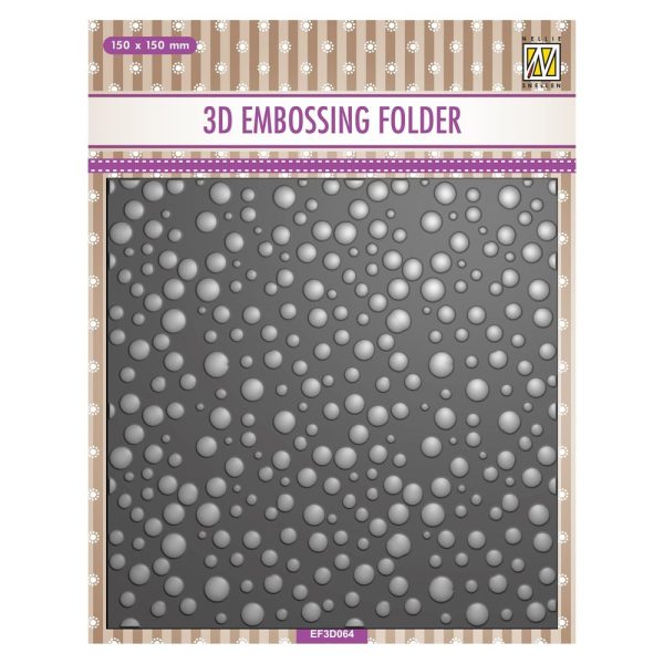 3D Embossing Folder Square - Snow Online