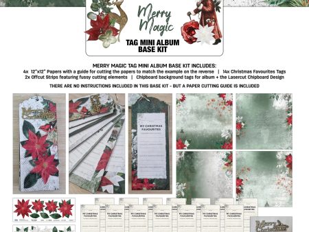 3Quarter Designs - Mini Album Base Kit - Merry Magic Hot on Sale