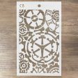 Texture Stencil 5 x8  Gears Online Hot Sale