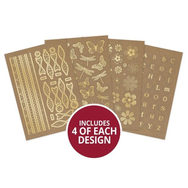 Kraft Card Embellishment Selection Sale