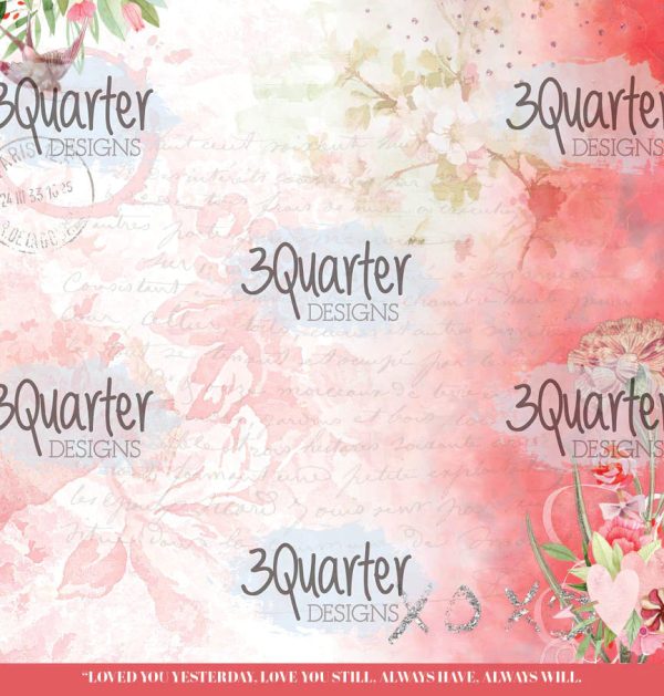 3Quarter Designs - 12  X 12  Paper Pack  - Always Yours Supply