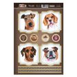 Eat, Sleep, Dog, Repeat Card Topper Sheet Supply