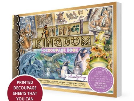 Animal Kingdom Decoupage Book Discount