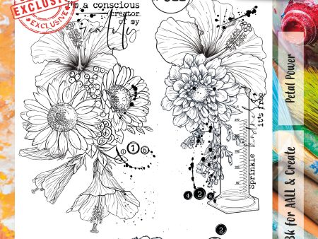 AALL and Create Stamp Set - 622 - Petal Power Online Hot Sale