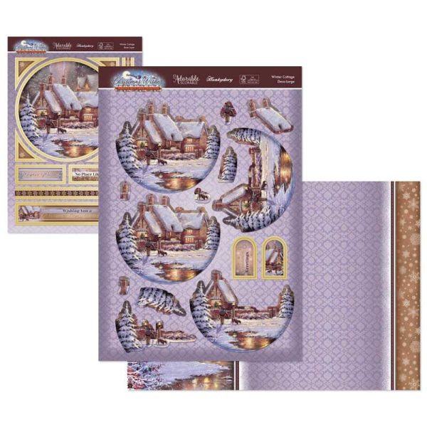 Christmas Wishes Deco-Large Set - Winter Cottage Discount