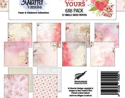 3Quarter Designs - 6  X 6  Paper Pack - Always Yours For Discount