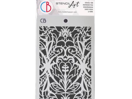 Ciao Bella Texture Stencil 5 x8  Secret Garden Sale