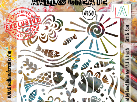 AALL and Create Stencil - 150 - Sea & Sun Online Hot Sale