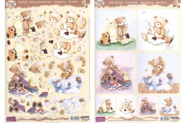 3D Precut Popcorn Bear-Children on Sale