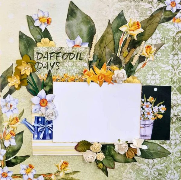 3Quarter Designs - Mini Scrapbook Collection - Daffodil Days Online now