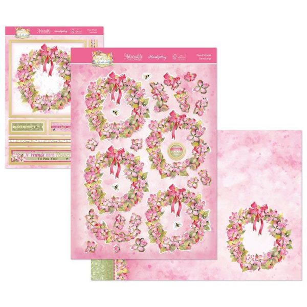 Spring Is In The Air Deco-Large Set - Floral Wreath For Cheap