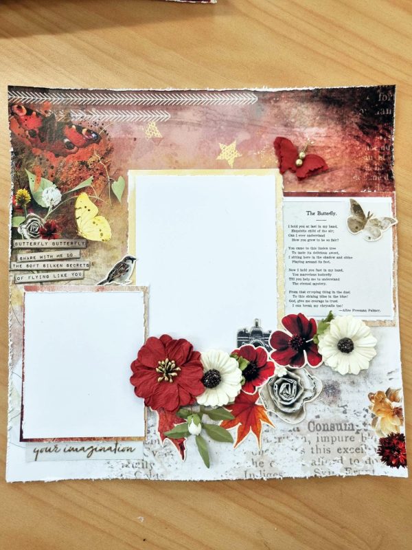 3Quarter Designs - 12  X12  Paper Pack - Autumn Butterfly Sale