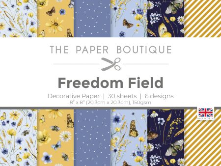 The Paper Boutique Freedom Field 8 in x 8 in Paper Pad Online Hot Sale