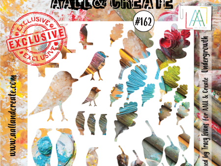 AALL and Create Stencil - 162 - Undergrowth Online Sale