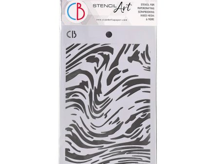 Ciao Bella Texture Stencil 5 x8  Marble on Sale