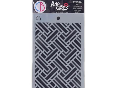 Ciao Bella Texture Stencil 5 x8  Labyrinth Hot on Sale